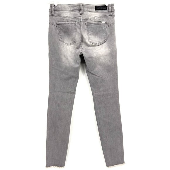 Armani Exchange Women's Denim Jeans Size 26 Grey J69 Super Skinny Lift-up Grey - Picture 2 of 12